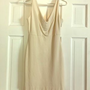 Forever 21 cream dress